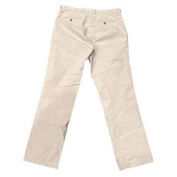 Banana Republic Men's Kentfield Slim Straight Pant Tan Size 33 - Picture 2 of 9